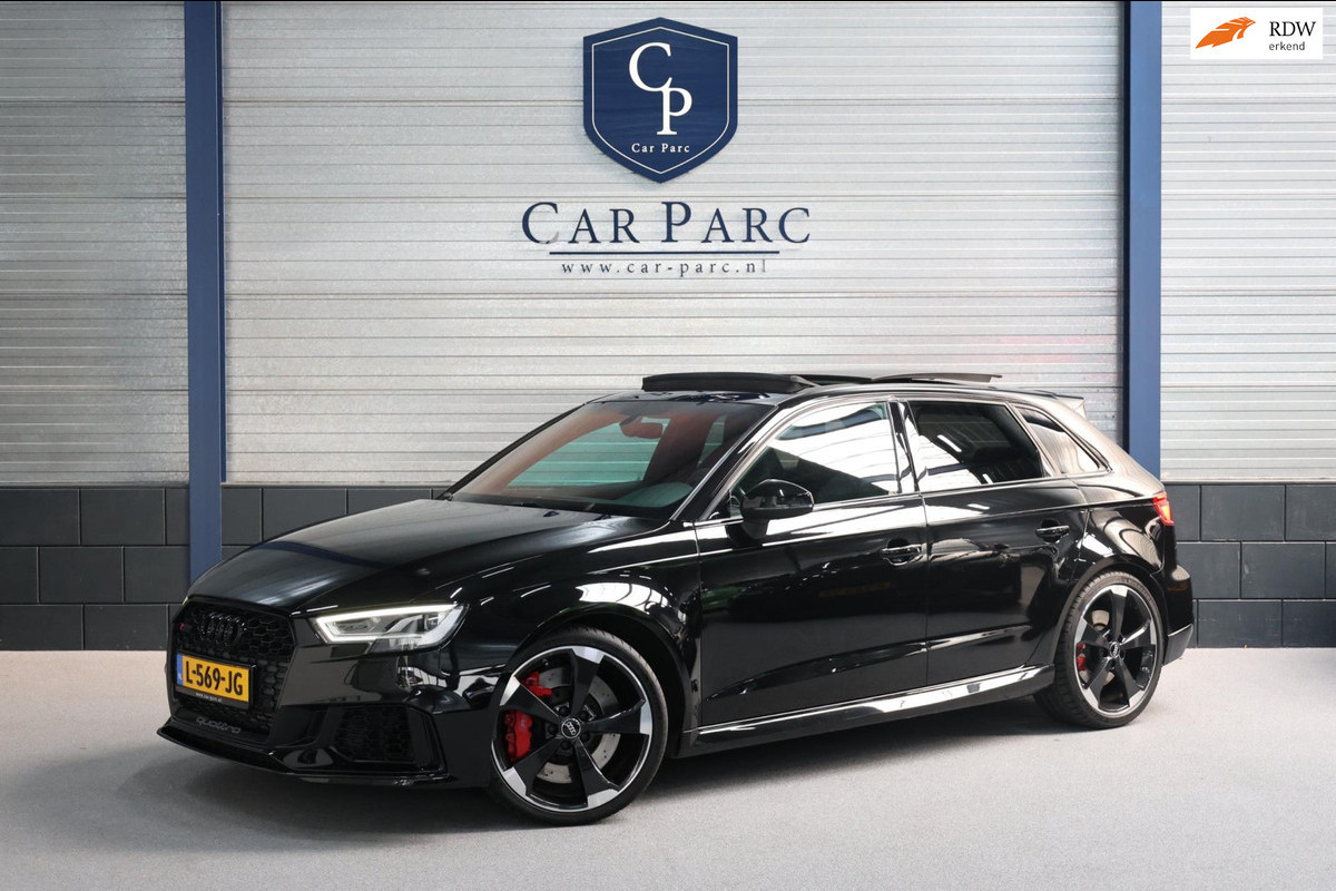 Audi RS3 Sportback 2.5 TFSI quattro MATRIX-LED/VIRTUAL/SCHUIFDAK/SFEER/LEDER+S.VERWARMING/LMV/CAM/ACC/ECC/12 MND GARANTIE! Audi RS3 Sportback 2.5 TFSI quattro MATRIX-LED/VIRTUAL/SCHUIFDAK/SFEER/LEDER+S.VERWARMING/LMV/CAM/ACC/ECC/12 MND GARANTIE!