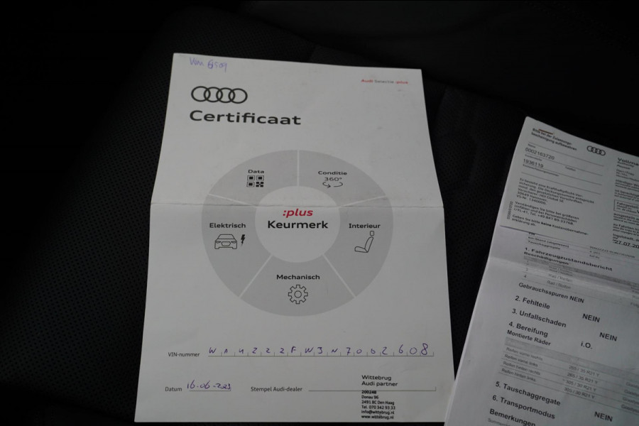 Audi e-tron GT GT edition ZERO 93 kWh | Keramische Rememrij | Bangs&Olufsen | RS-zetels | Headup | Incl. BTW | Panorama sunroof |