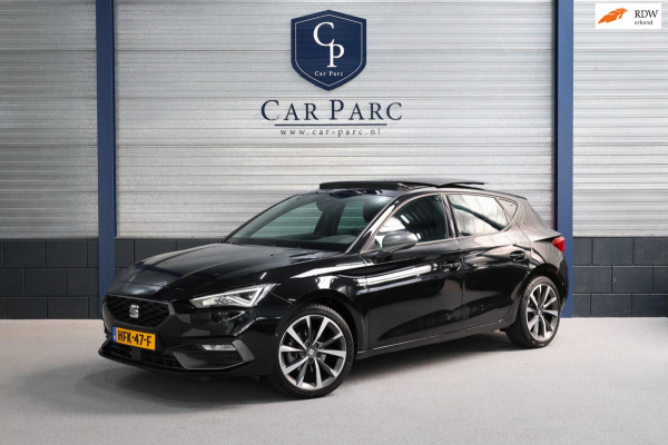 Seat Leon 1.5 eTSI FR LED/SFEER/VIRTUAL/PANO/S.VERWARMING/18' LMV/CAM/ACC/ECC/12 MND GARANTIE!