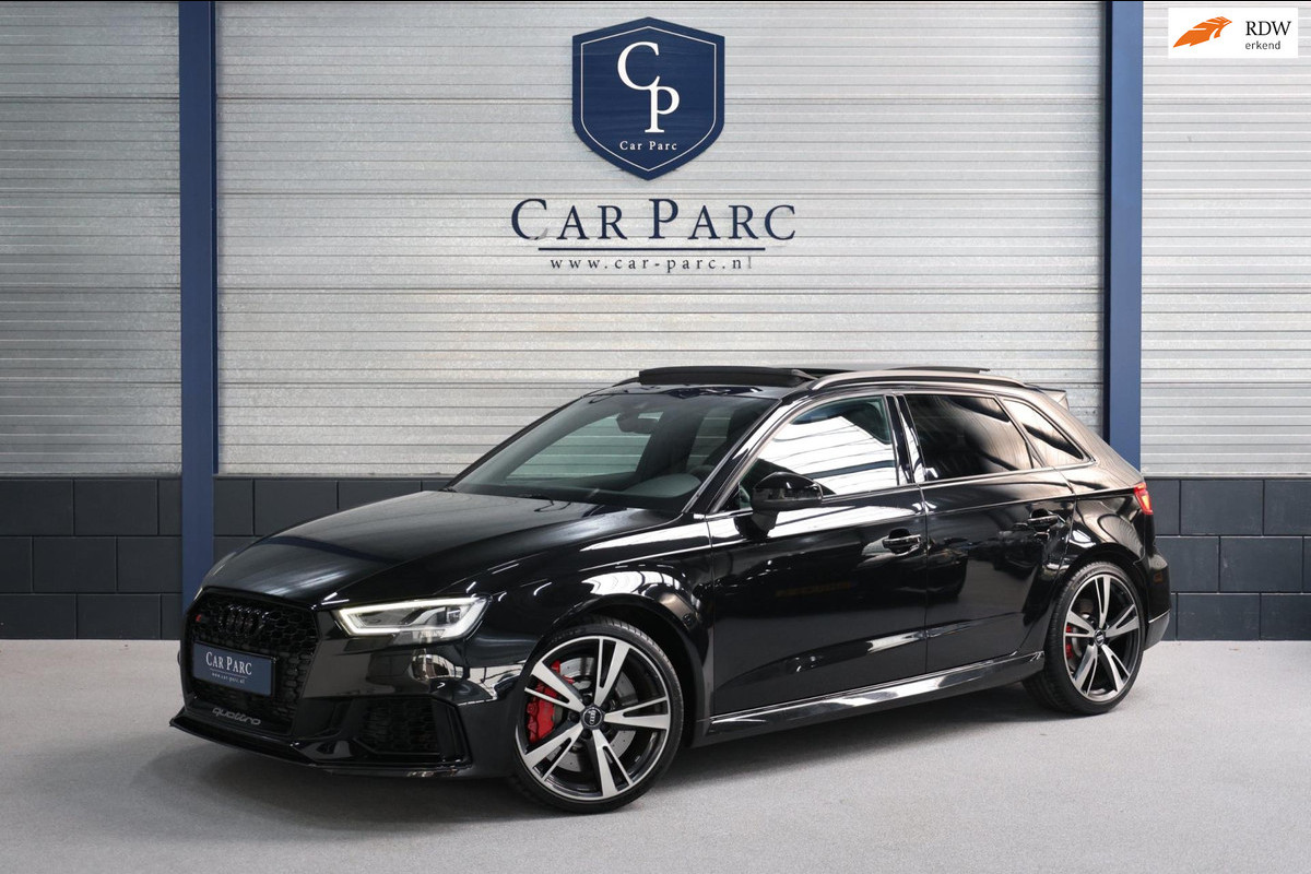 Audi RS3 Sportback 2.5 TFSI quattro MILLTEK/LED/VIRTUAL/SFEER/PANORAMADAK/LEDER+S.VERWARMING/LMV/CAM/ACC/ECC/12 MND GARANTIE! Audi RS3 Sportback 2.5 TFSI quattro MILLTEK/LED/VIRTUAL/SFEER/PANORAMADAK/LEDER+S.VERWARMING/LMV/CAM/ACC/ECC/12 MND GARANTIE!