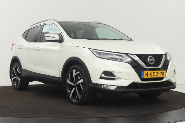 Nissan QASHQAI 1.3 DIG-T Tekna | Panoramadak | Stoelverwarming | Trekhaak | 360 camera | Full LED | Carplay | Navigatie | Keyless