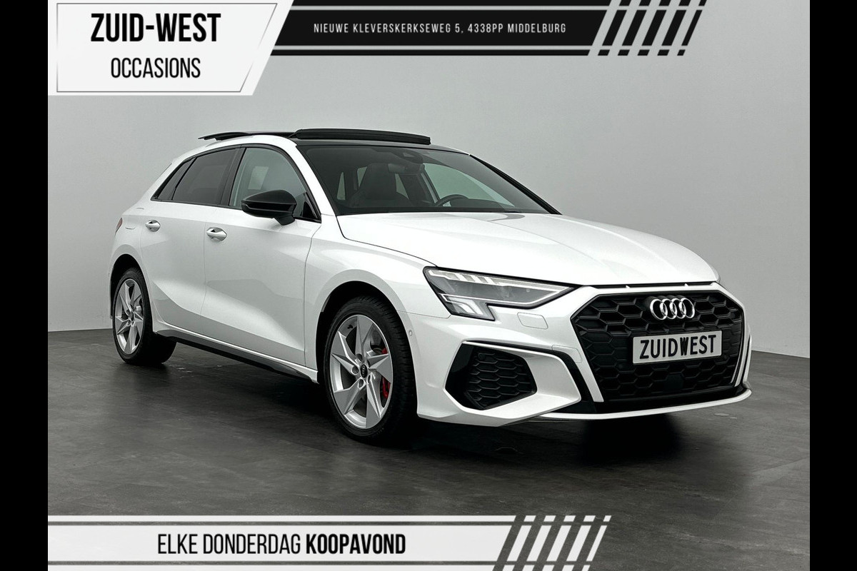 Audi A3 Sportback 45 TFSI e S-Line Pano B&O Matrix Carplay Audi A3 Sportback 45 TFSI e S-Line Pano B&O Matrix Carplay