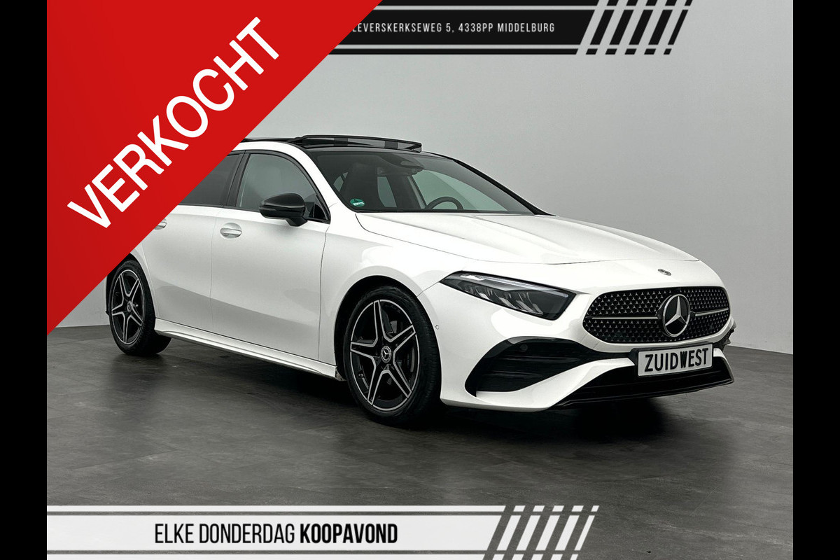 Mercedes-Benz A-Klasse 180 AMG Pano Sfeer Keyless Camera BTW Mercedes-Benz A-Klasse 180 AMG Pano Sfeer Keyless Camera BTW
