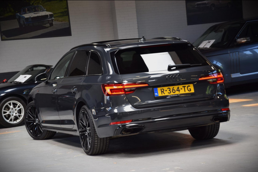 Audi A4 AVANT 40 TFSI Sport S line Aut. Black Edition Panoramadak|Virt.Cockpit|190pk!|Navi|Leder|Stuurverwarming|
