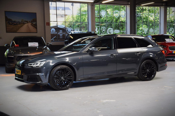 Audi A4 AVANT 40 TFSI Sport S line Aut. Black Edition Panoramadak|Virt.Cockpit|190pk!|Navi|Leder|Stuurverwarming|