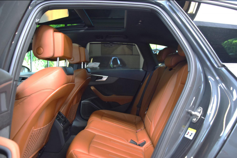 Audi A4 AVANT 40 TFSI Sport S line Aut. Black Edition Panoramadak|Virt.Cockpit|190pk!|Navi|Leder|Stuurverwarming|