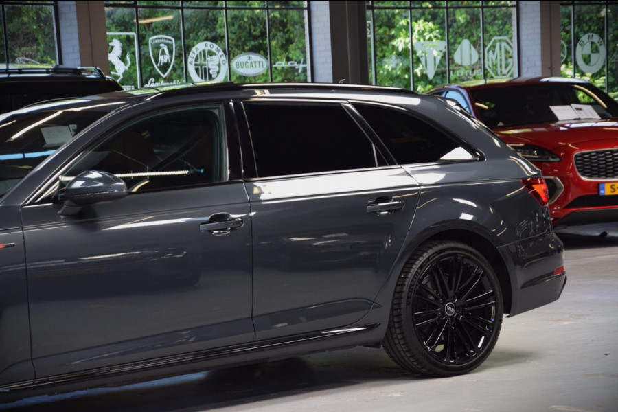 Audi A4 AVANT 40 TFSI Sport S line Aut. Black Edition Panoramadak|Virt.Cockpit|190pk!|Navi|Leder|Stuurverwarming|