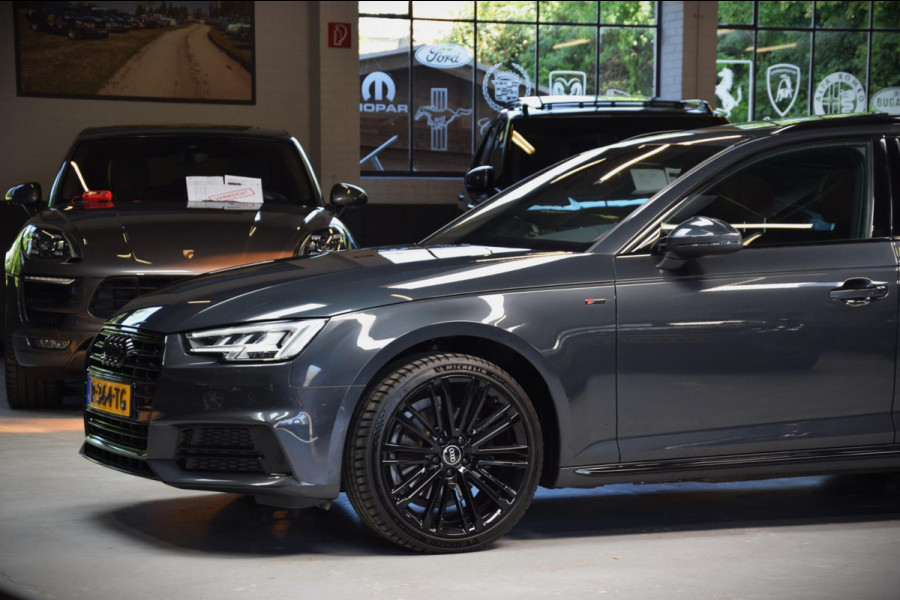 Audi A4 AVANT 40 TFSI Sport S line Aut. Black Edition Panoramadak|Virt.Cockpit|190pk!|Navi|Leder|Stuurverwarming|