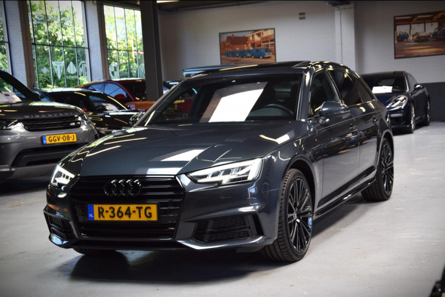 Audi A4 AVANT 40 TFSI Sport S line Aut. Black Edition Panoramadak|Virt.Cockpit|190pk!|Navi|Leder|Stuurverwarming|