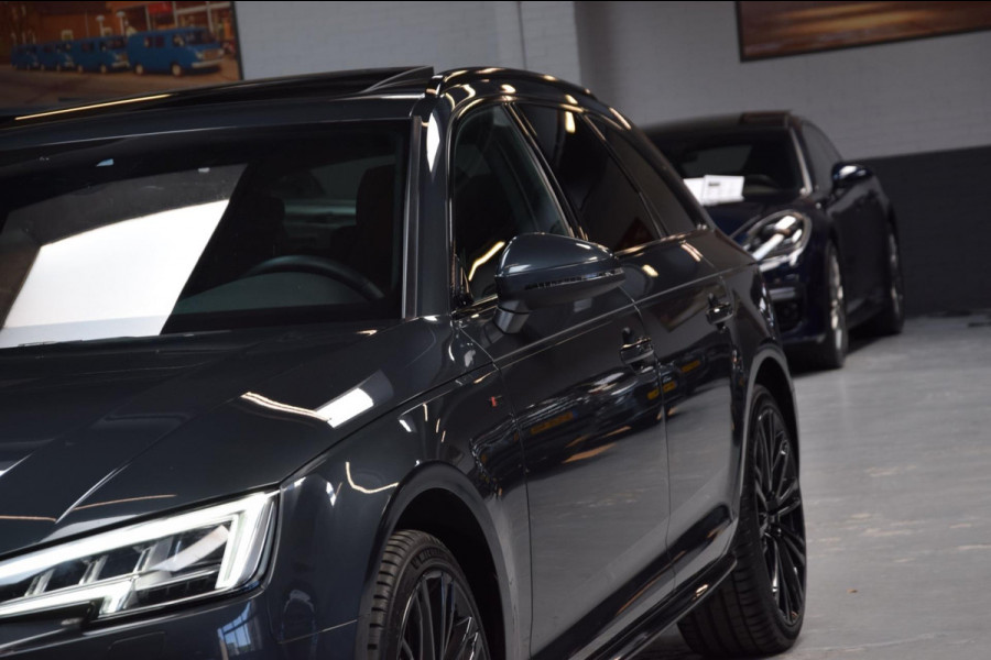 Audi A4 AVANT 40 TFSI Sport S line Aut. Black Edition Panoramadak|Virt.Cockpit|190pk!|Navi|Leder|Stuurverwarming|