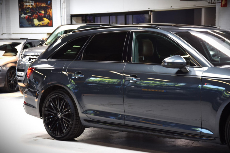 Audi A4 AVANT 40 TFSI Sport S line Aut. Black Edition Panoramadak|Virt.Cockpit|190pk!|Navi|Leder|Stuurverwarming|