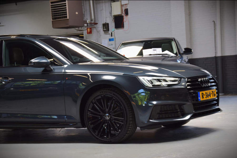 Audi A4 AVANT 40 TFSI Sport S line Aut. Black Edition Panoramadak|Virt.Cockpit|190pk!|Navi|Leder|Stuurverwarming|