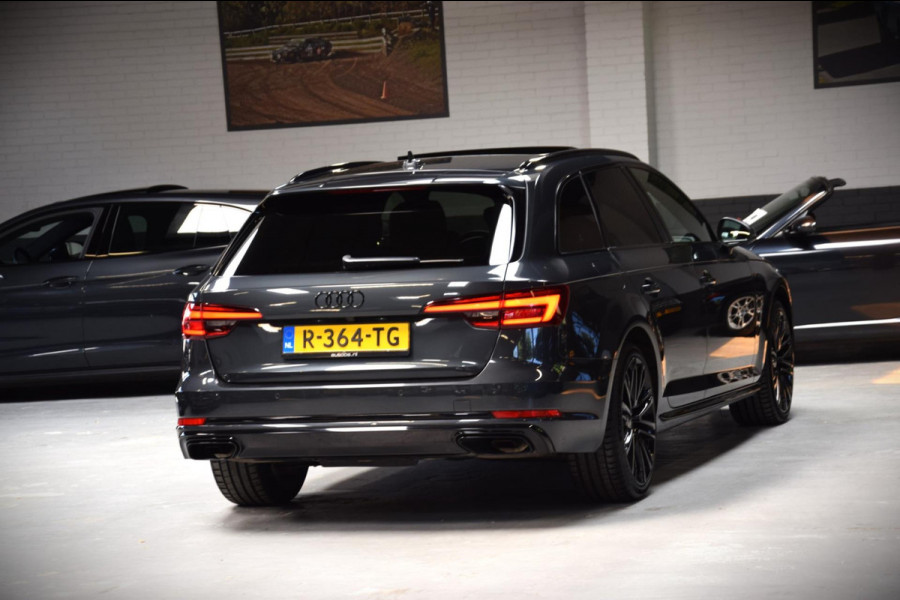 Audi A4 AVANT 40 TFSI Sport S line Aut. Black Edition Panoramadak|Virt.Cockpit|190pk!|Navi|Leder|Stuurverwarming|