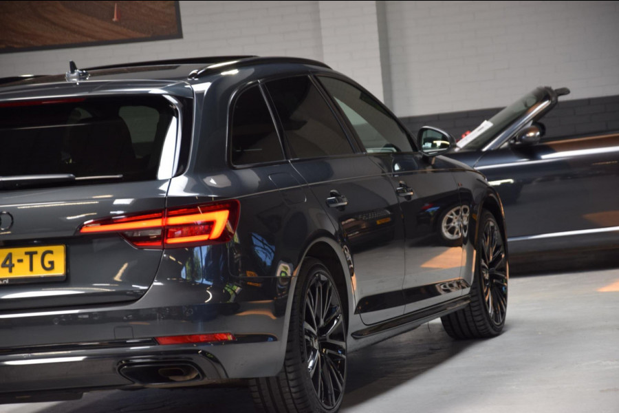 Audi A4 AVANT 40 TFSI Sport S line Aut. Black Edition Panoramadak|Virt.Cockpit|190pk!|Navi|Leder|Stuurverwarming|