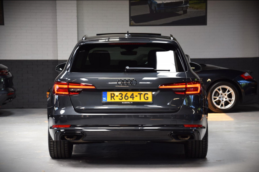 Audi A4 AVANT 40 TFSI Sport S line Aut. Black Edition Panoramadak|Virt.Cockpit|190pk!|Navi|Leder|Stuurverwarming|