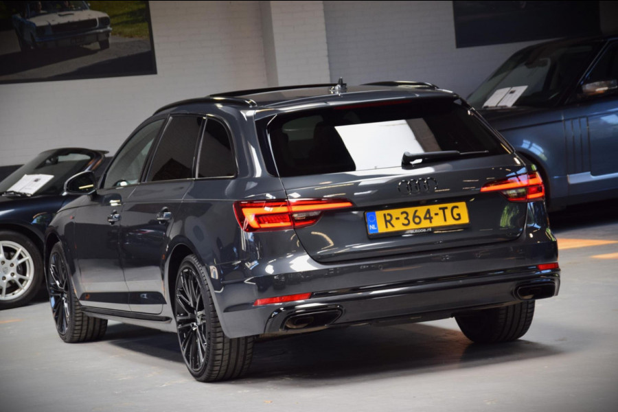 Audi A4 AVANT 40 TFSI Sport S line Aut. Black Edition Panoramadak|Virt.Cockpit|190pk!|Navi|Leder|Stuurverwarming|
