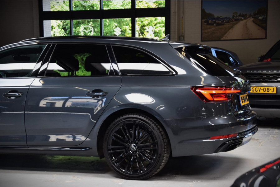 Audi A4 AVANT 40 TFSI Sport S line Aut. Black Edition Panoramadak|Virt.Cockpit|190pk!|Navi|Leder|Stuurverwarming|