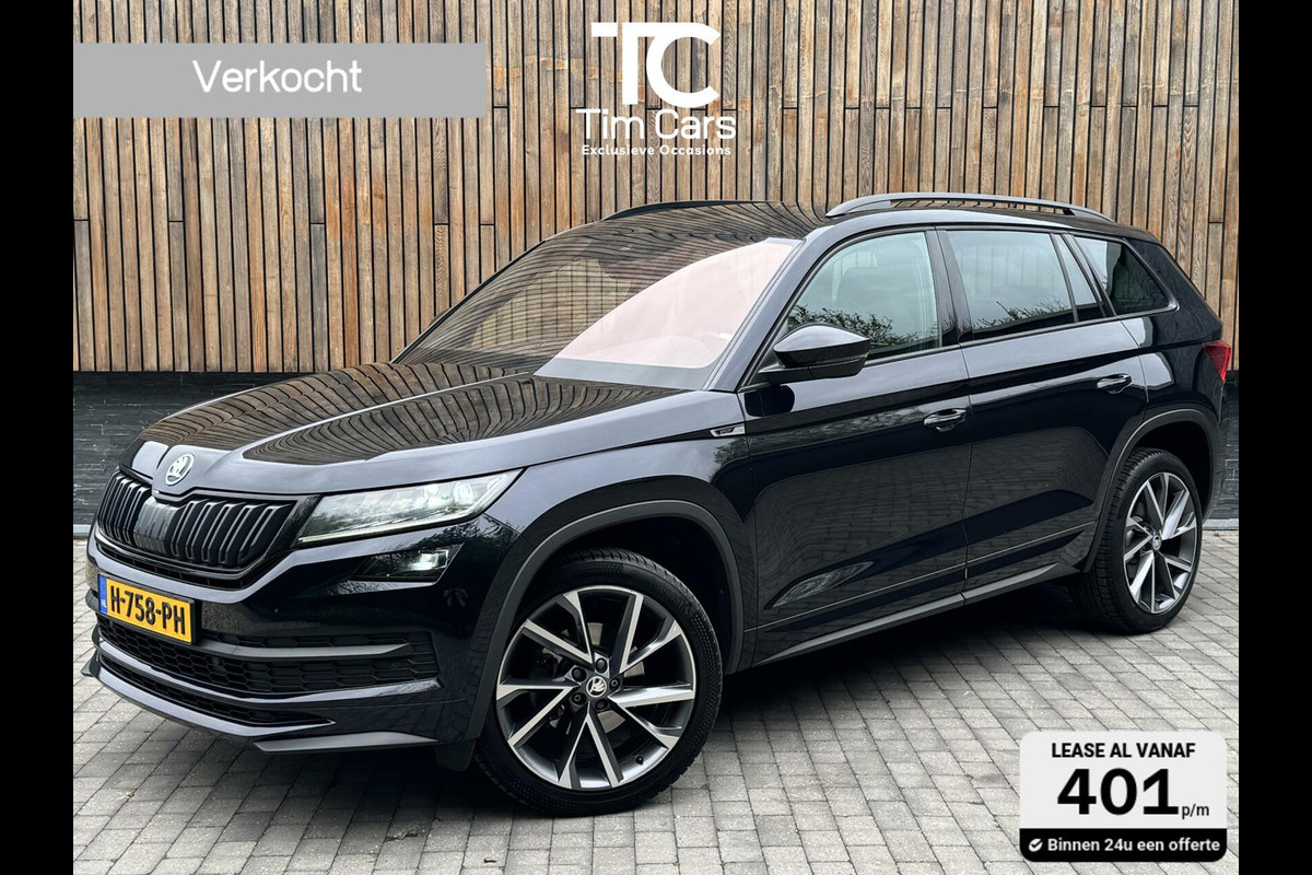 Škoda Kodiaq 1.5 TSI Sportline Business Automaat | Navigatiescherm groot | Canton HiFi | Elektrisch bedienbare achterklep | Stoelverwarming v Škoda Kodiaq 1.5 TSI Sportline Business Automaat | Navigatiescherm groot | Canton HiFi | Elektrisch bedienbare achterklep | Stoelverwarming v