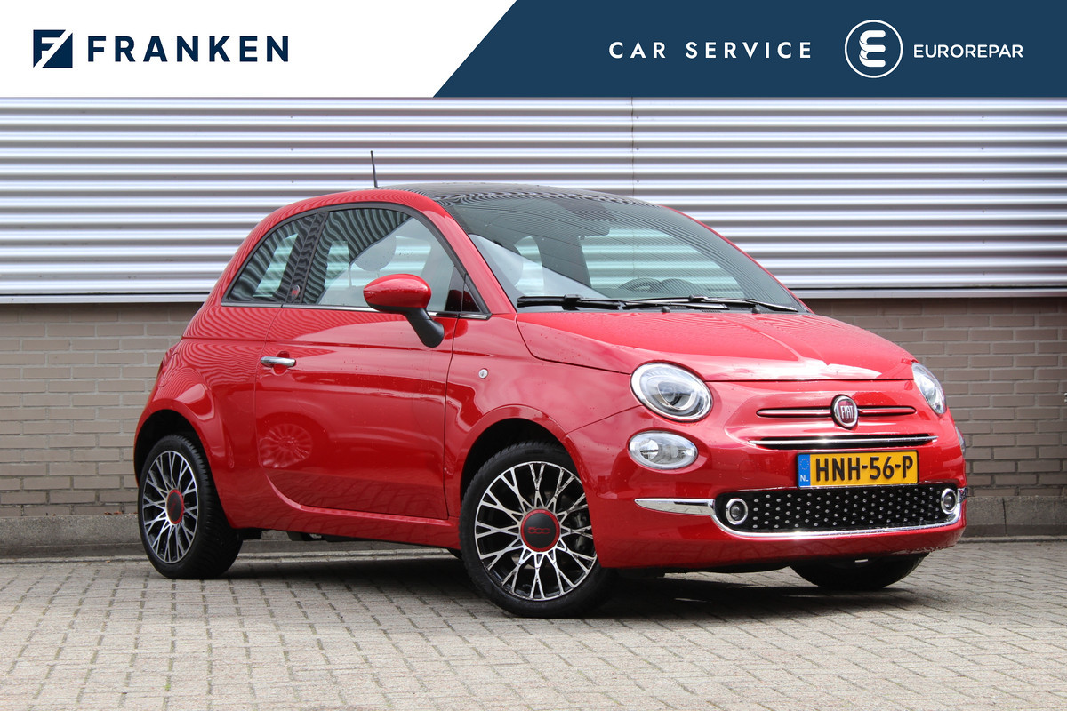 Fiat 500 1.0 Hybrid RED | Panoramadak | Special Edition | Navigatie | Cruise Control Fiat 500 1.0 Hybrid RED | Panoramadak | Special Edition | Navigatie | Cruise Control