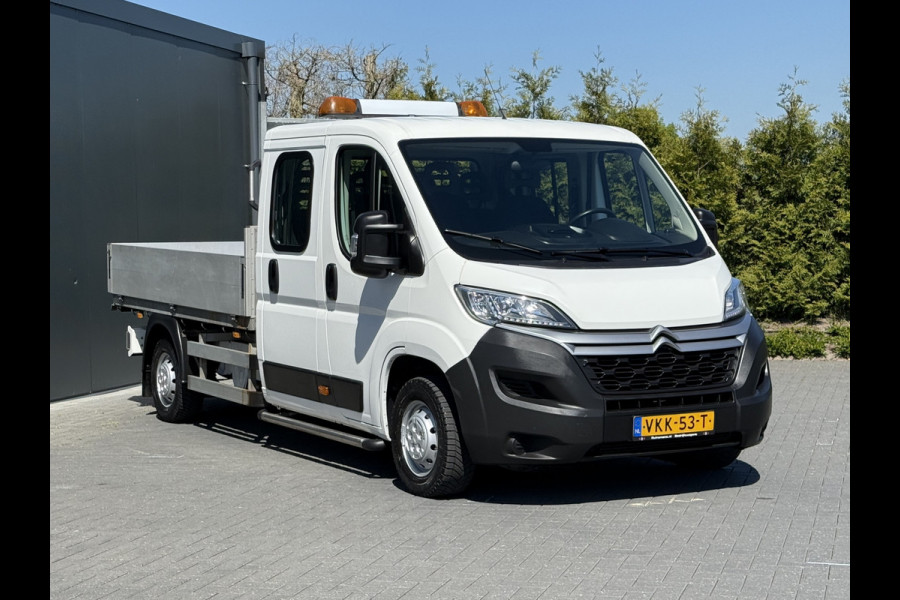 Citroën Jumper 2.2 BlueHDi 141 PK EURO 6 / L4 MAXI / KIPPER / 7 PERS / DUBBELE CABINE / PICK UP / 2.5 TONS TREKHAAK / LED