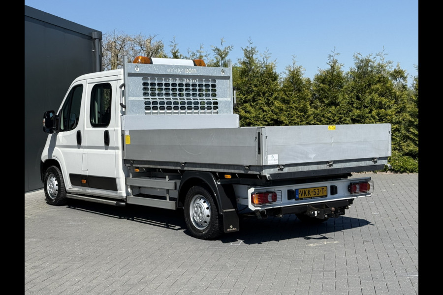 Citroën Jumper 2.2 BlueHDi 141 PK EURO 6 / L4 MAXI / KIPPER / 7 PERS / DUBBELE CABINE / PICK UP / 2.5 TONS TREKHAAK / LED
