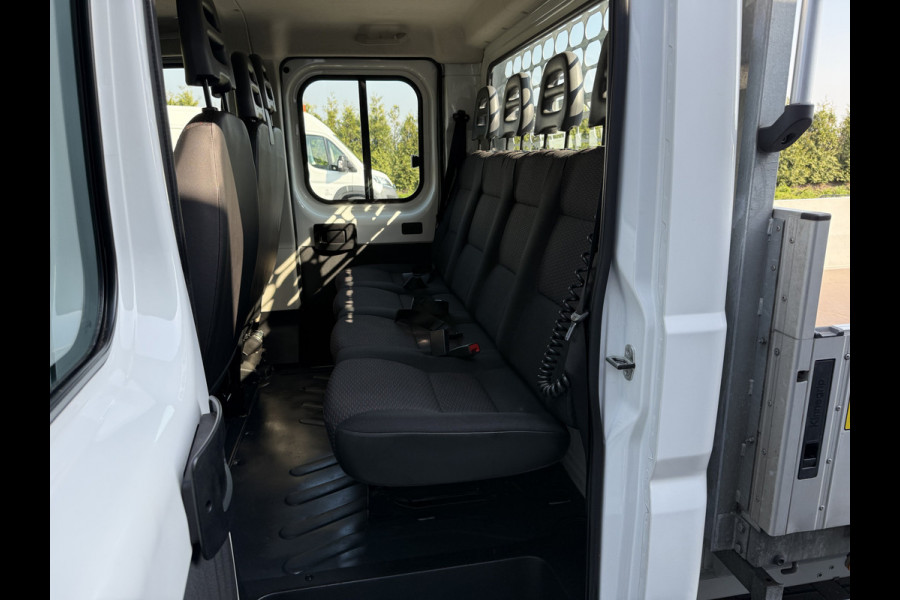 Citroën Jumper 2.2 BlueHDi 141 PK EURO 6 / L4 MAXI / KIPPER / 7 PERS / DUBBELE CABINE / PICK UP / 2.5 TONS TREKHAAK / LED