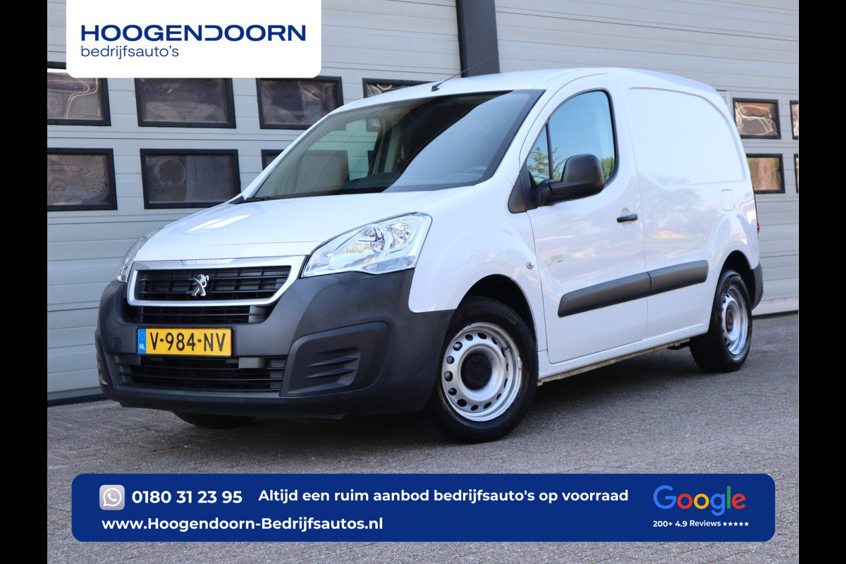 Peugeot Partner 1.6 BlueHDi 75pk Euro 6 - NAP - Trekhaak - Airco Peugeot Partner 1.6 BlueHDi 75pk Euro 6 - NAP - Trekhaak - Airco