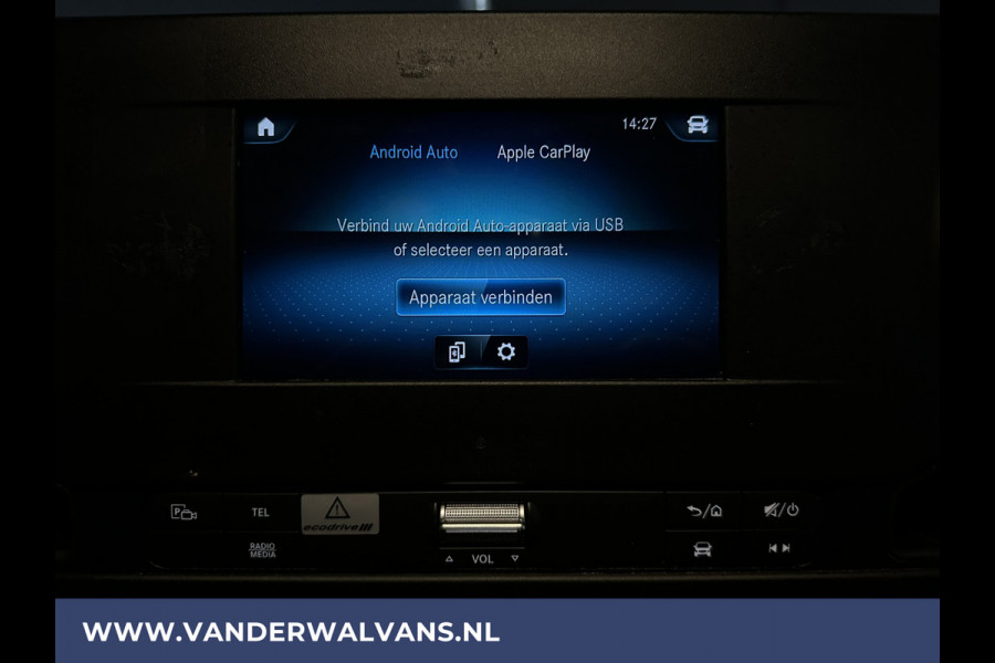Mercedes-Benz Sprinter 314 CDI Bakwagen 4.4m lang Laadklep Zijdeur 1025kg Laadvermogen Euro6 Airco | Camera Apple carplay, Android auto