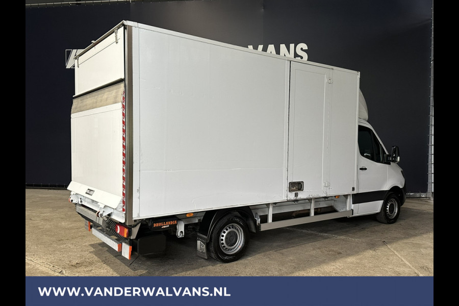 Mercedes-Benz Sprinter 314 CDI Bakwagen 4.4m lang Laadklep Zijdeur 1025kg Laadvermogen Euro6 Airco | Camera Apple carplay, Android auto