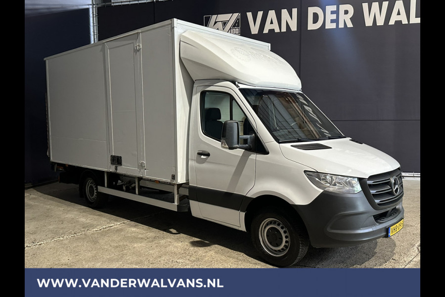 Mercedes-Benz Sprinter 314 CDI Bakwagen 4.4m lang Laadklep Zijdeur 1025kg Laadvermogen Euro6 Airco | Camera Apple carplay, Android auto