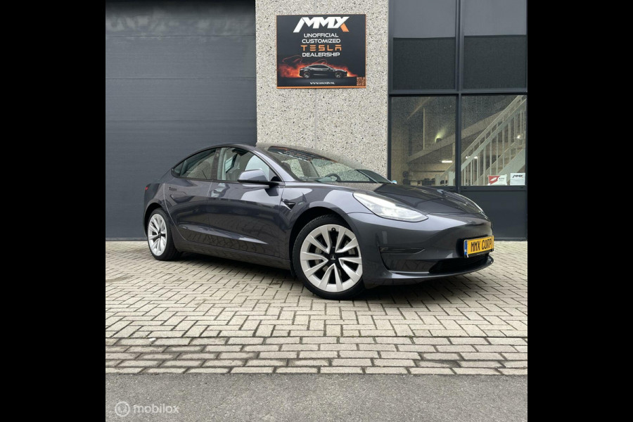 Tesla Model 3 Long Range AWD 78kWh GRIJS MMX PACK 19" VELGEN