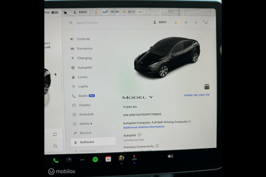 Tesla Model Y RWD MiC AMD RYZEN MMX PACK