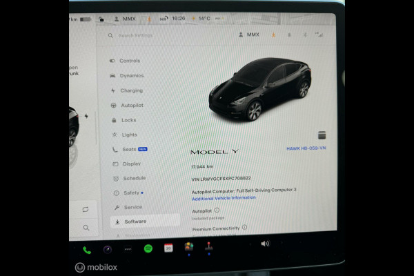 Tesla Model Y RWD MiC AMD RYZEN MMX PACK