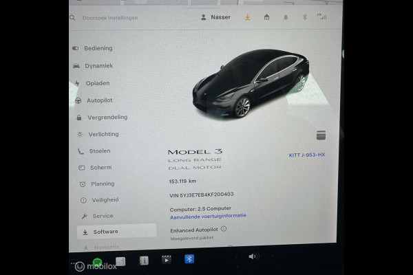 Tesla Model 3 Long Range AWD 78 kWh Custom Velgen