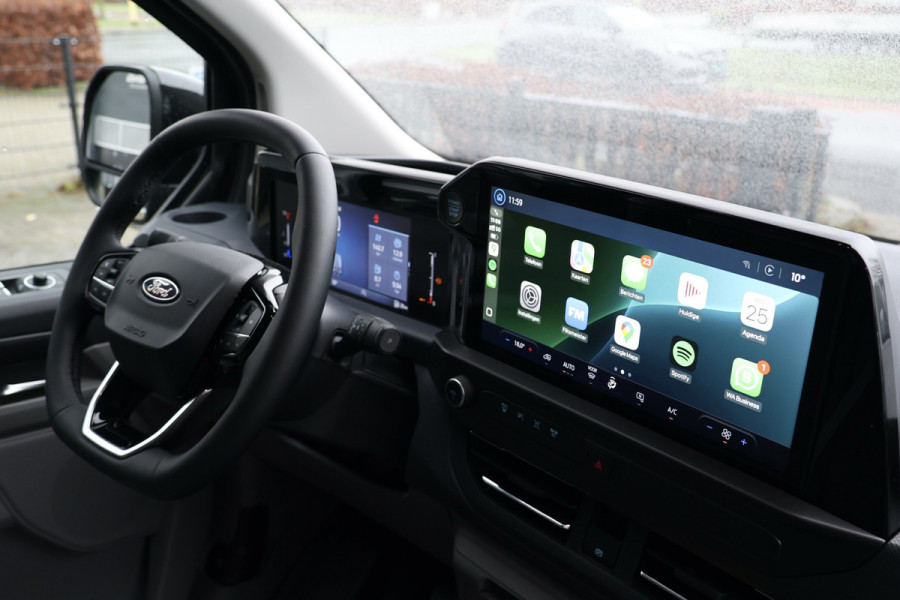 Ford Transit Custom 300 2.0 TDCI Limited 170 PK | Raptor Edition | BPM VRIJ | ACC | Blind Spot | Navigatie | Camera | CarPlay | Lane Assist | Stoelv | Lane Assist | 3-Zitter | Fabrieksgarantie tot 02/2028