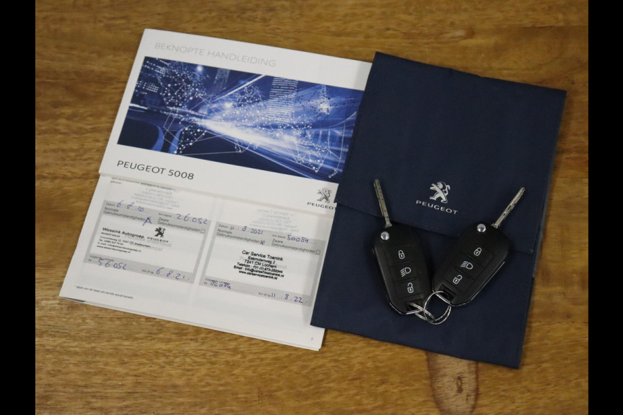 Peugeot 5008 1.2 PureTech Blue Lease Executive 7P [AFNEEMBARE TREKHAAK, APPLE CARPLAY, ADROID, CLIMATE, NAVIGATIE, CRUISE, NIEUWSTAAT]