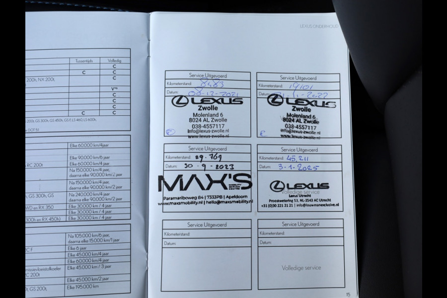 Lexus UX 300e Business 54 kWh | Leder | Stoelverwarming | Pdc