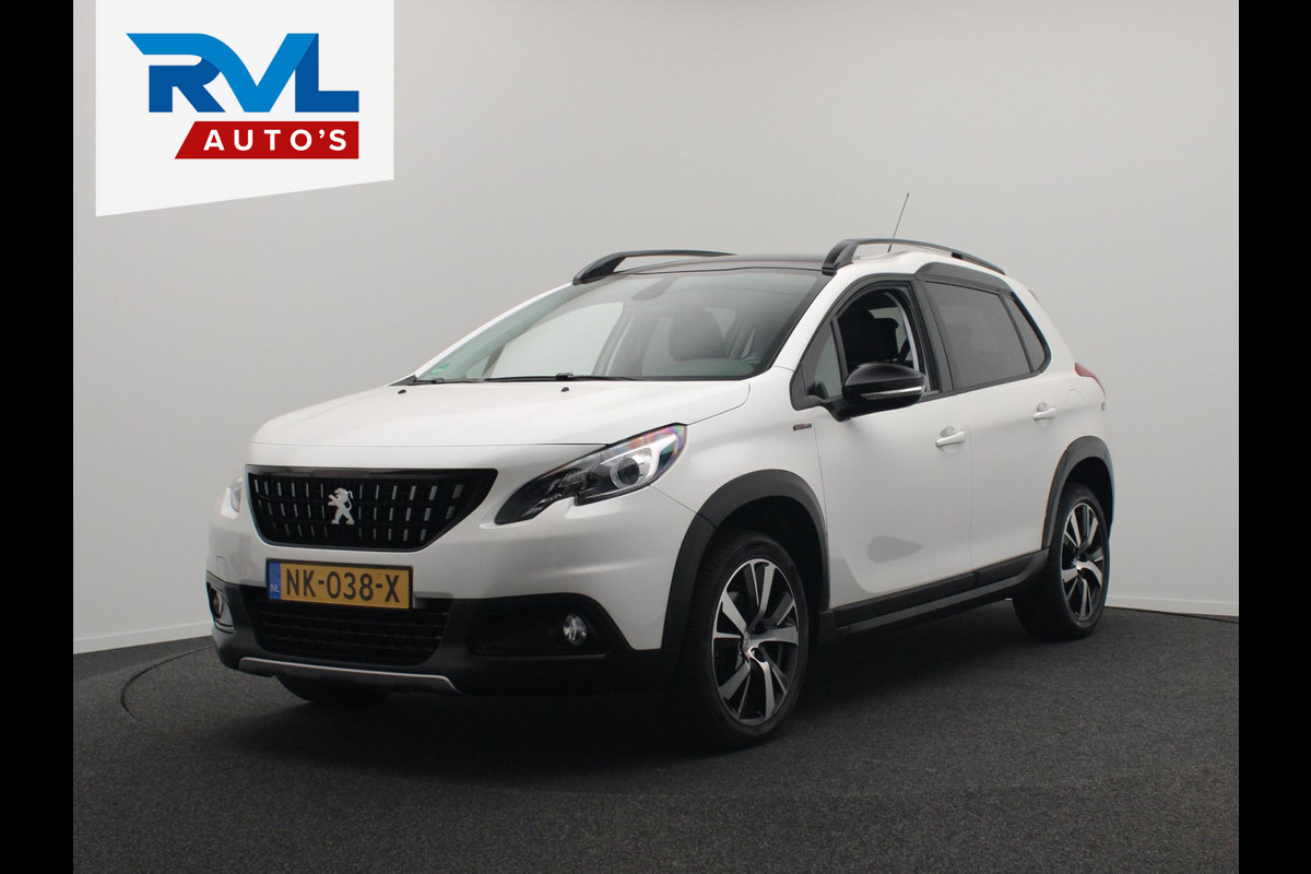 Peugeot 2008 1.2 PureTech GT-line Trekhaak Pano/dak Leder Origineel NL Peugeot 2008 1.2 PureTech GT-line Trekhaak Pano/dak Leder Origineel NL