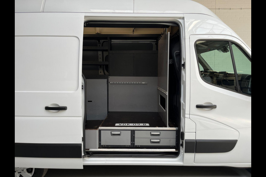 Renault Master Nieuw Model Servicewagen T35 2.3 dCi 135 L2H3 Extra hoog 2xSchuifdeur Modul kasten Omvormer Trekhaak RIJKLAARPRIJS!