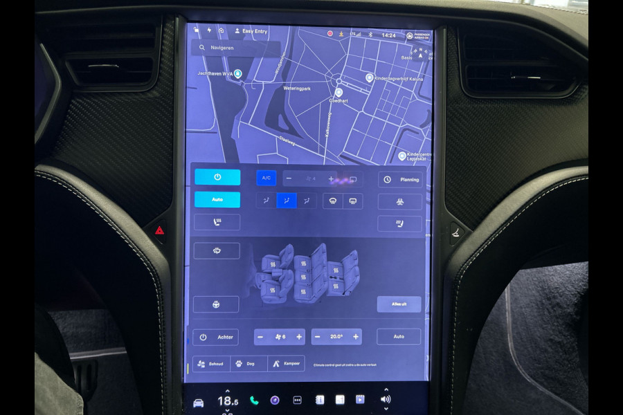 Tesla Model X Performance Ludicrous 7p | Trekhaak | Full self driving | SoH (batterijcheck) 93 % score!