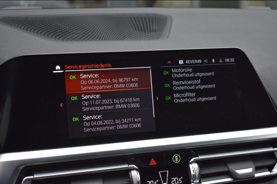 BMW 3 Serie Touring 320e M-SPORT | SHADOW-LINE | EL. WEGKL. TREKHAAK | HEAD-UP DISPLAY | APPLE CARPLAY | ANDROID AUTO | LEDER