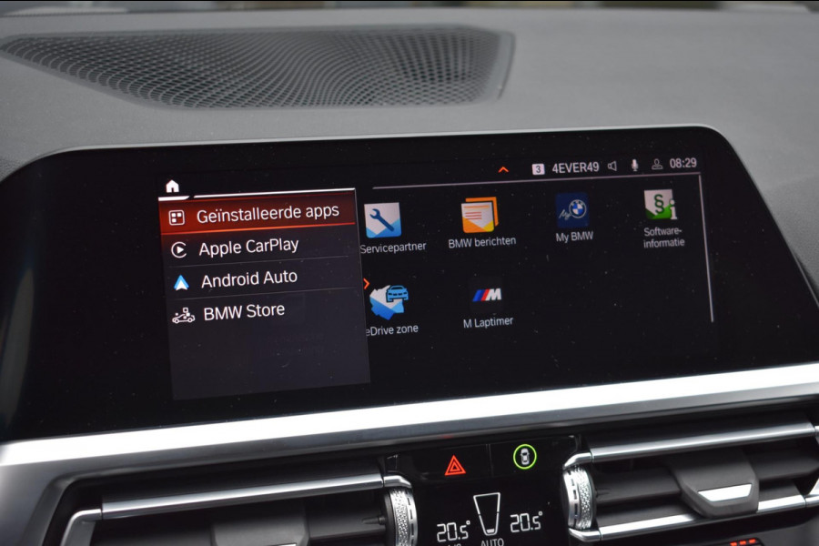 BMW 3 Serie Touring 320e M-SPORT | SHADOW-LINE | EL. WEGKL. TREKHAAK | HEAD-UP DISPLAY | APPLE CARPLAY | ANDROID AUTO | LEDER