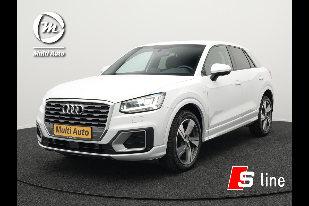 Audi Q2 35 TFSI 2x S Line 150pk | Camera | LED | Carplay | Sportsoelen Half Leder | Stoelverwarming | Cruise Control | 18'' L.M. | DAB | Audi Q2 35 TFSI 2x S Line 150pk | Camera | LED | Carplay | Sportsoelen Half Leder | Stoelverwarming | Cruise Control | 18'' L.M. | DAB |