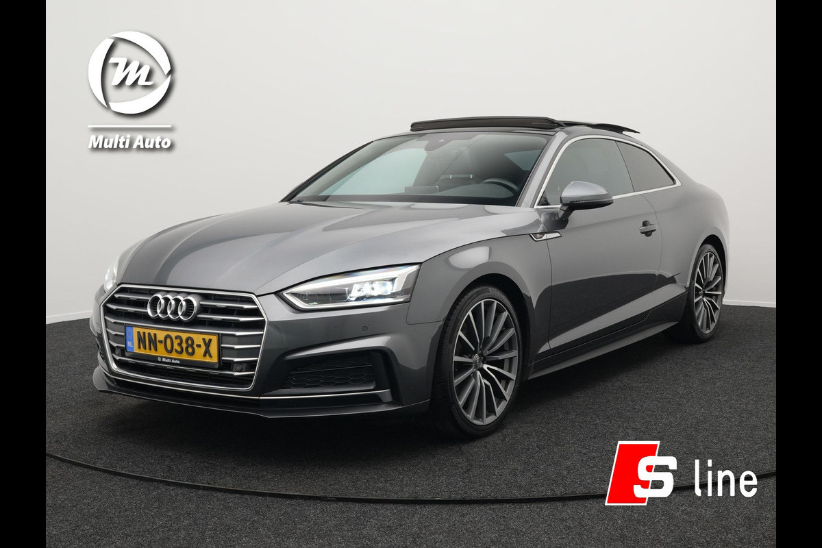 Audi A5 Coupé 2.0 TFSI ultra Launch Edition 190pk 2 x S Line | Panodak | Bang & Olufsen | Virtual | Camera | 19"L.M | Apple Carplay | Alcantara Sportstoelen Verwarmd | Sfeerverlichting | Audi A5 Coupé 2.0 TFSI ultra Launch Edition 190pk 2 x S Line | Panodak | Bang & Olufsen | Virtual | Camera | 19"L.M | Apple Carplay | Alcantara Sportstoelen Verwarmd | Sfeerverlichting |