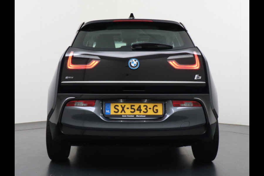 BMW i3 AUT.170pk Panodak Warmtepomp Keyless Navi-Pro MultiMedia WiFi-vb. Led 19"StoelverwarmdRegensensor DAB Cruise Control 94Ah 33kWh  Comfort Pack Advance € 46.000 nieuw! Nieuwe model (2018)