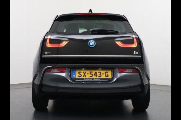 BMW i3 AUT.170pk Panodak Warmtepomp Keyless Navi-Pro MultiMedia WiFi-vb. Led 19"StoelverwarmdRegensensor DAB Cruise Control 94Ah 33kWh  Comfort Pack Advance € 46.000 nieuw! Nieuwe model (2018)