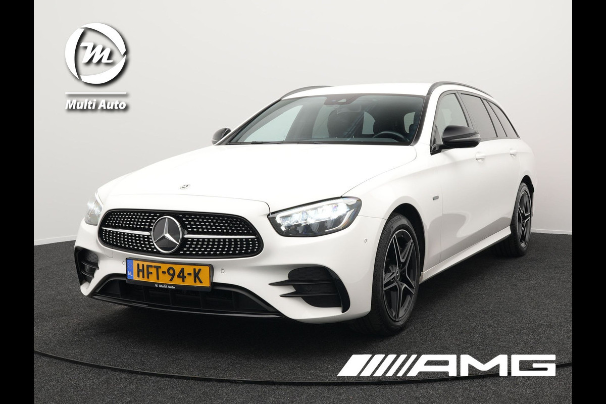 Mercedes-Benz E-Klasse Estate 300 e AMG Plug In Hybrid 320pk Dealer O.H PHEV | Widescreen Navi | Sfeerverlichting | Night Pakket | Camera | Apple Carplay | Alcantara Sportstoelen Verwarmd | LED | Mercedes-Benz E-Klasse Estate 300 e AMG Plug In Hybrid 320pk Dealer O.H PHEV | Widescreen Navi | Sfeerverlichting | Night Pakket | Camera | Apple Carplay | Alcantara Sportstoelen Verwarmd | LED |