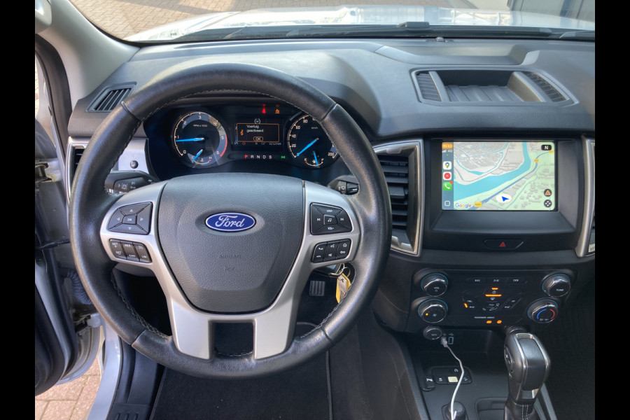 Ford Ranger 2.0 TDCi Euro6 170pk 4WD Automaat XLT Super Cab CARPLAY/CRUISE/PDC/TREKHAAK/VERW.VOORRUIT