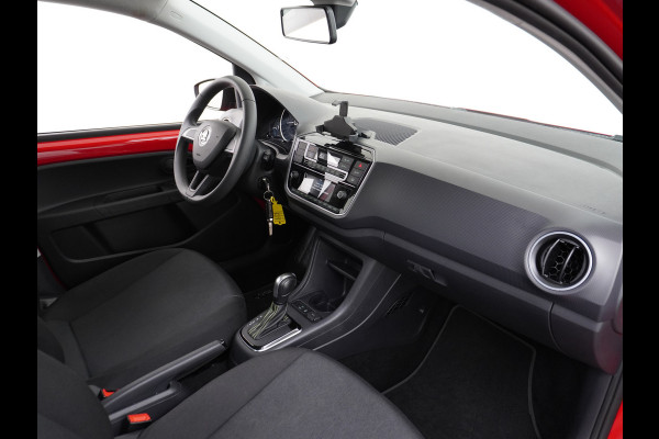 Škoda Citigo e-iV EV 36kWh Climate Control Cruise Control Bluetooth Verkeersborddetectie Led Esp Smartphone integratie Rijstrooksensor Verkeersbord detectie Ambition Grote Accu! Garantie op de accu tot 27-02-2028/160.000km. 1.235kg licht!