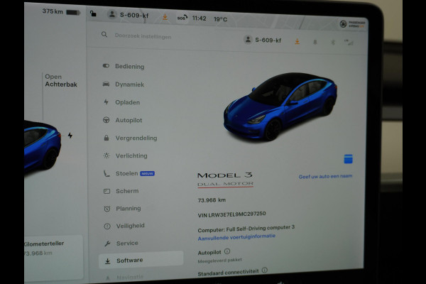 Tesla Model 3 Performance AWD 75 kWh ORIG. NL. NAP KM. | WIT LEDER | AUTOPILOT